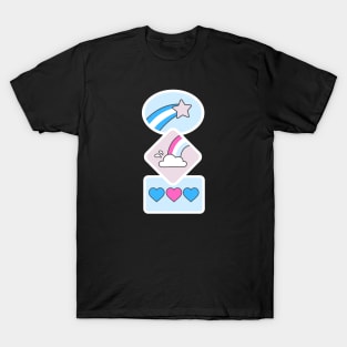 Stars, Rainbows & hearts T-Shirt